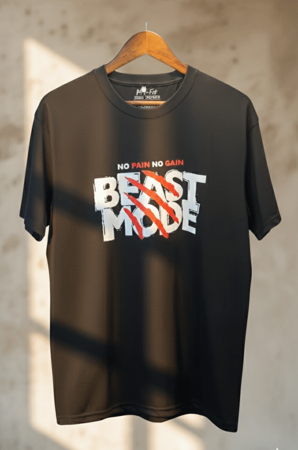 Beast Mode On: Gym T-Shirt